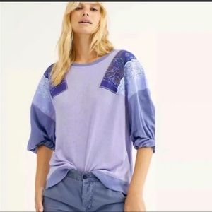 Free People Purple Top